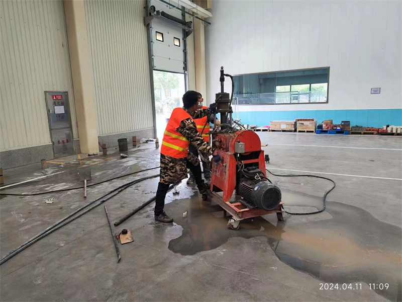 秦州厂房地面下沉塌陷注浆加固施工